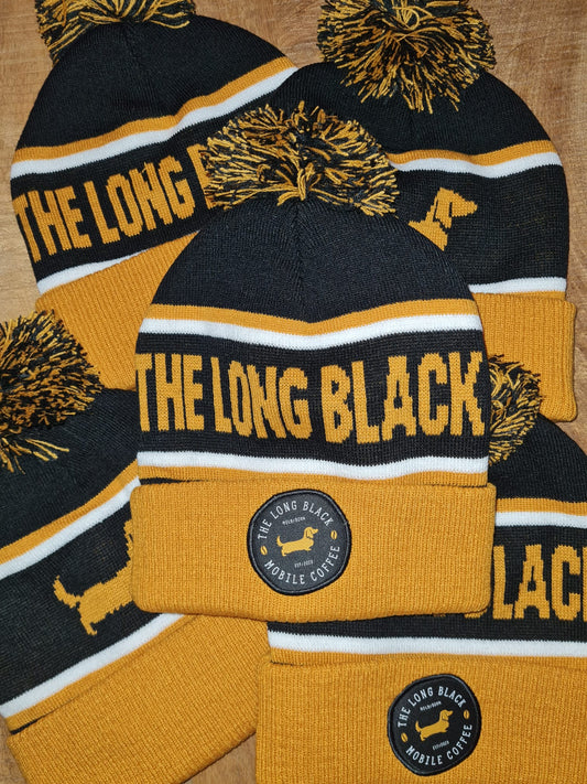 The Long Black Beanie